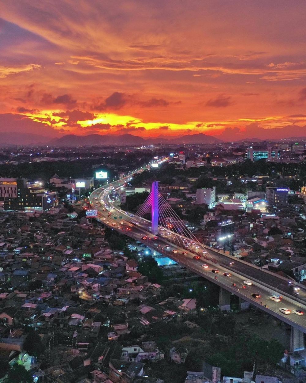 7 Spot Sunset Terbaik Di Bandung