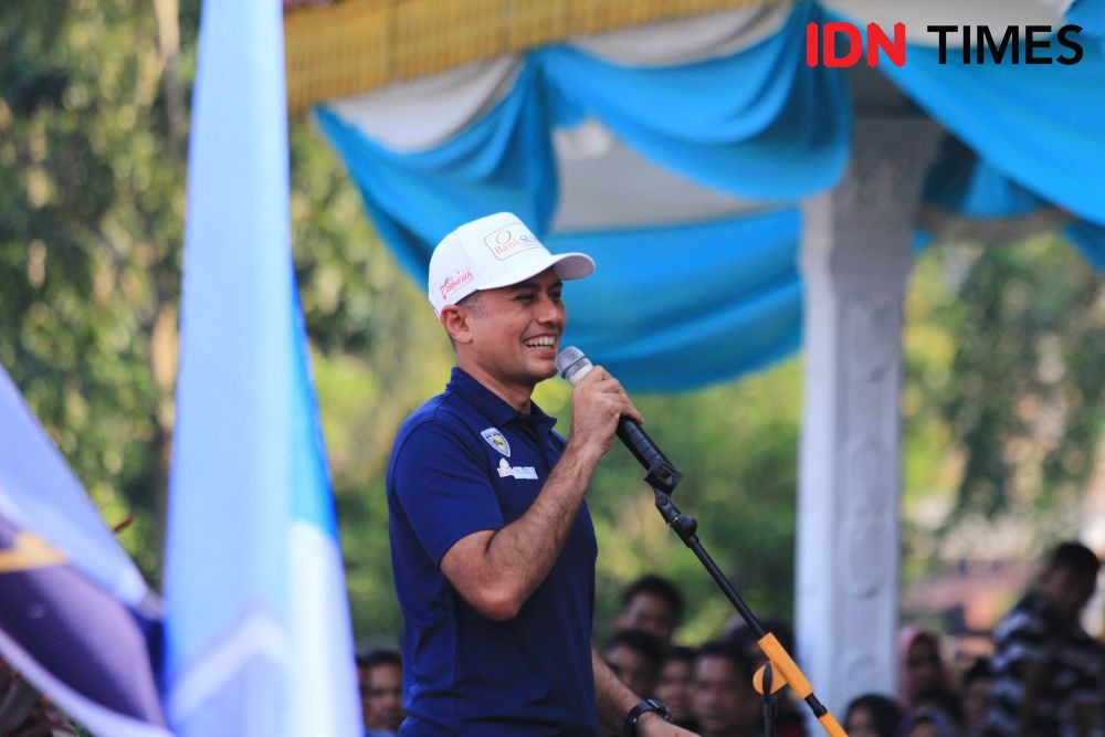 [FOTO] Ijeck is Back! Aksi Sang Wakil Gubernur Reli di Rambung Sialang