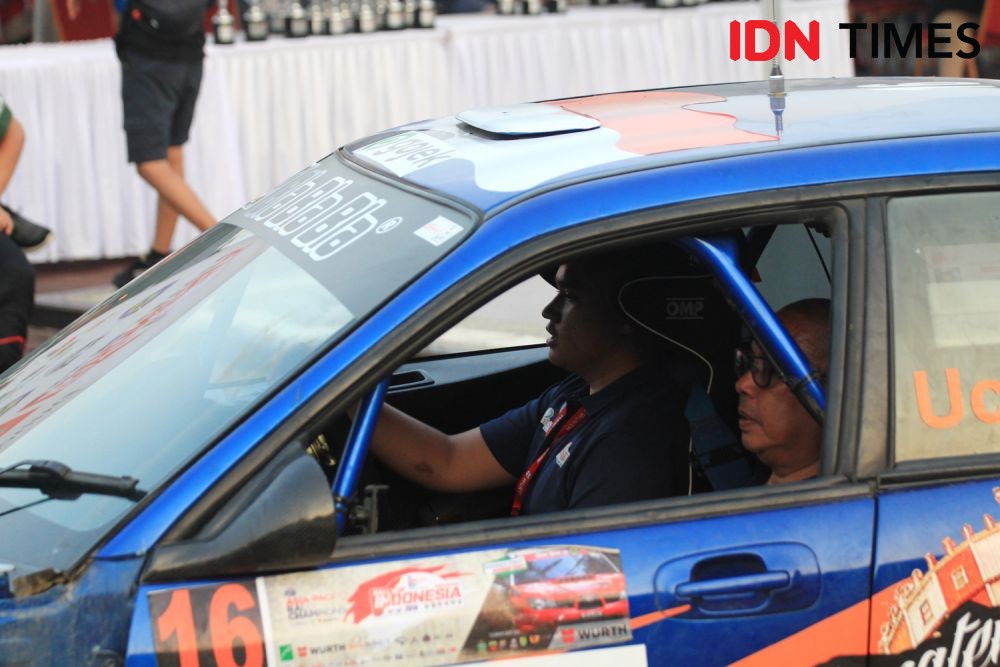 [FOTO] Ijeck is Back! Aksi Sang Wakil Gubernur Reli di Rambung Sialang