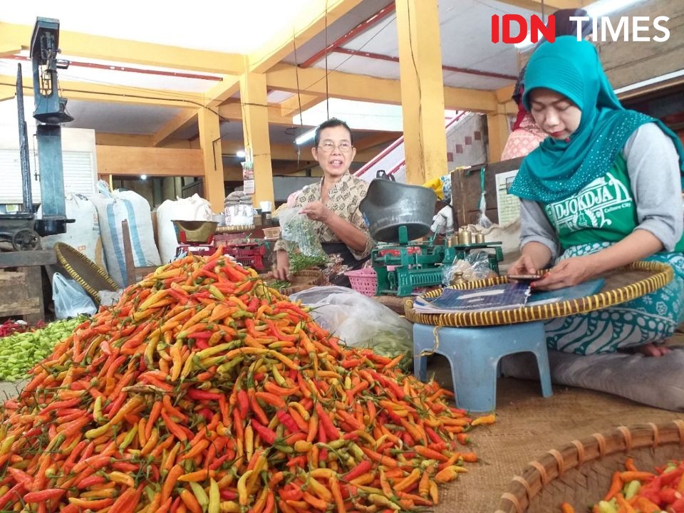 Jelang Iduladha, Harga Cabai Rawit Merah di Yogyakarta Kian Meroket