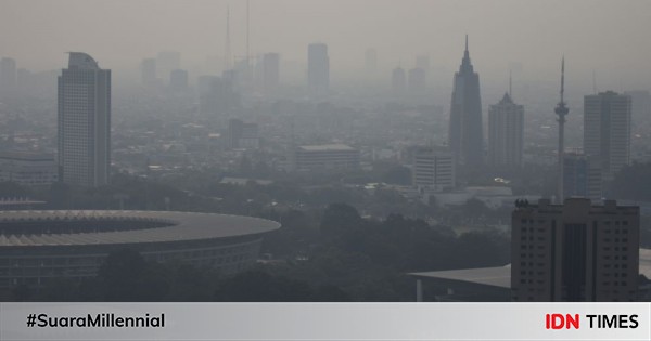 Kualitas udara di jakarta terburuk di dunia menjelang hut ke 74 ri