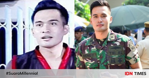 Kini jadi tni al, 10 potret terbaru rendy 