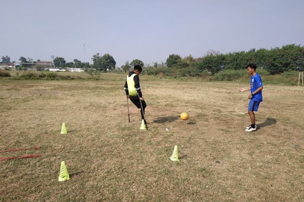 Tanpa Kaki, Eks Pemain Persib Ini Siap Bermain di Piala Dunia Amputee