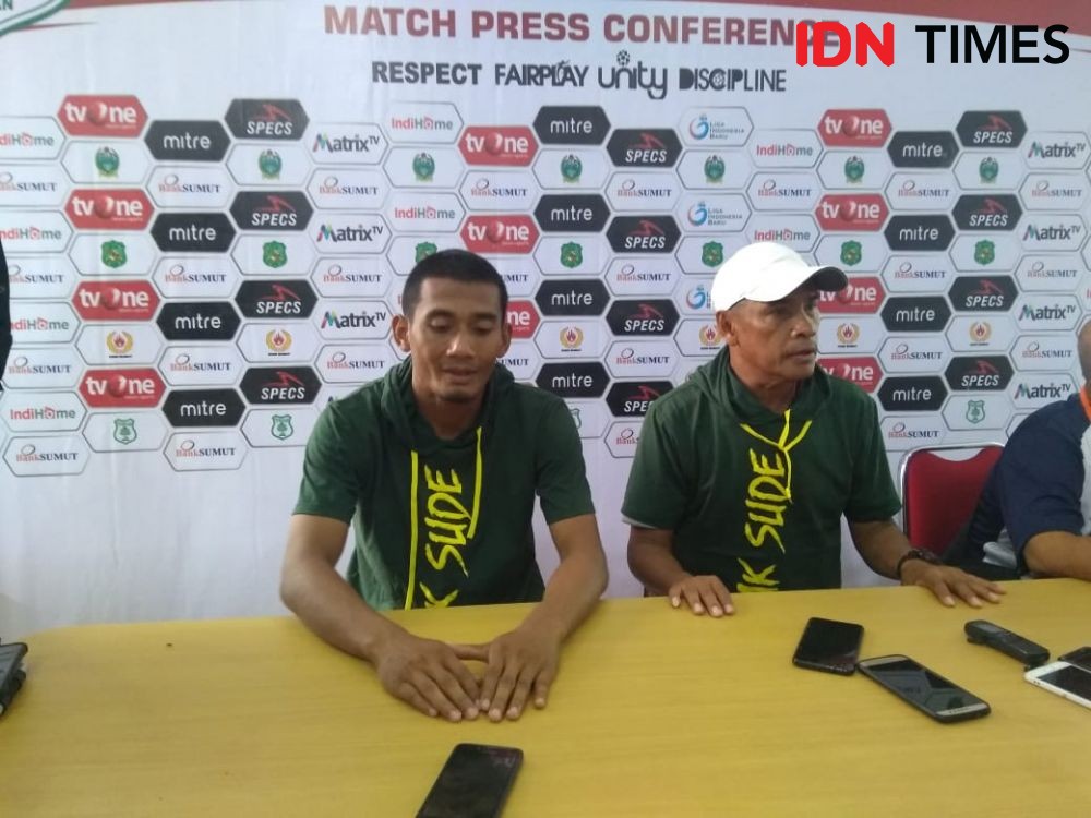 Ditahan Imbang Sriwijaya FC, Pelatih PSMS Sebut Pemain Kurang Tenang