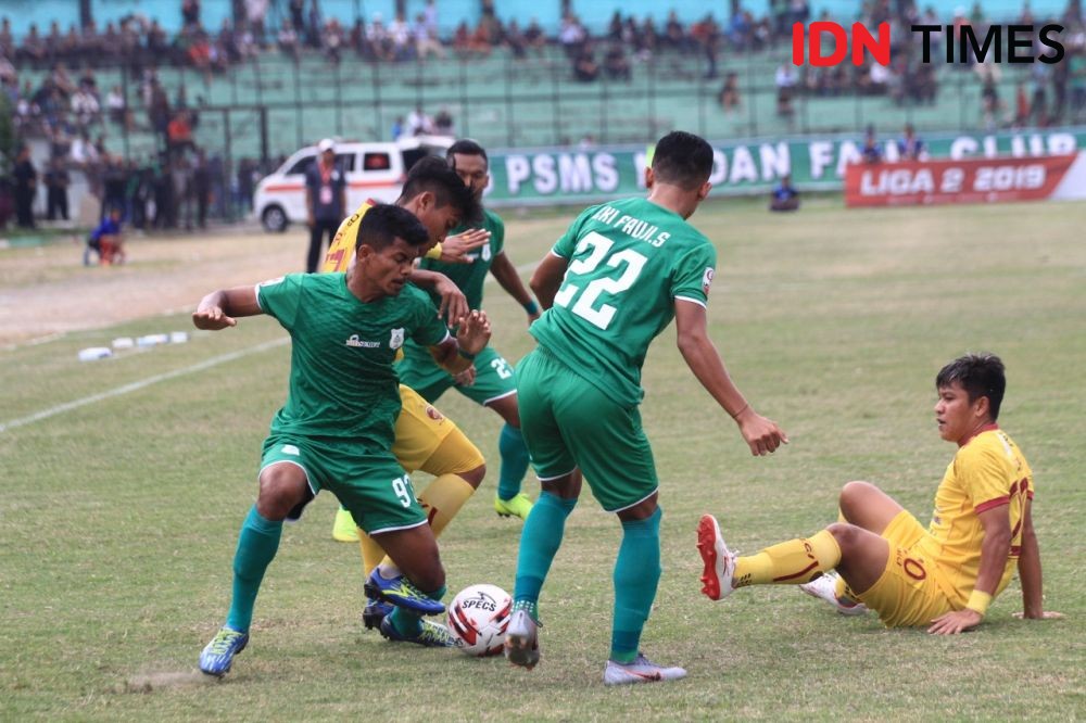 Ditahan Imbang Sriwijaya FC, Pelatih PSMS Sebut Pemain Kurang Tenang