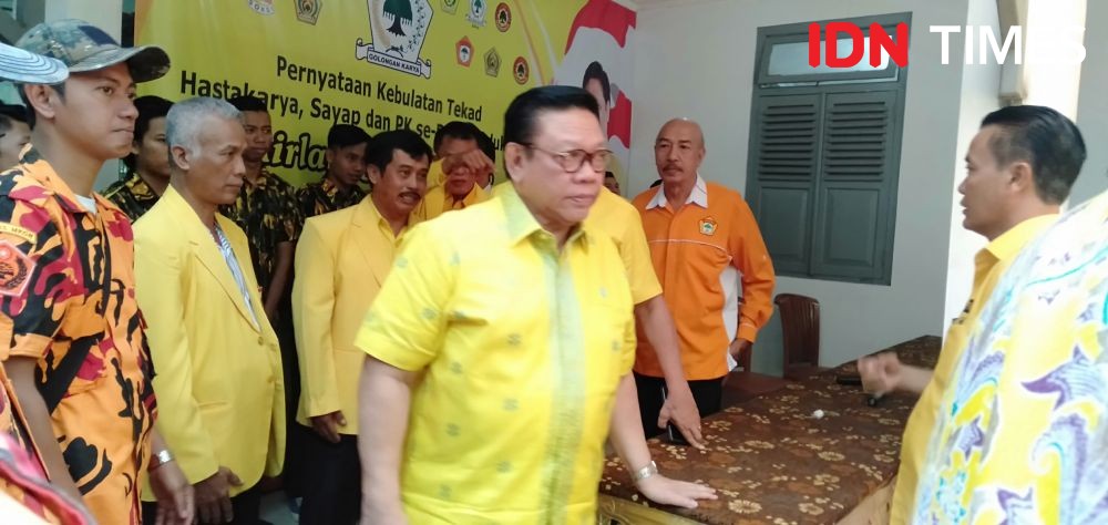 Ini Alasan Akbar Tanjung Dukung Airlangga Jadi Ketum Partai Golkar