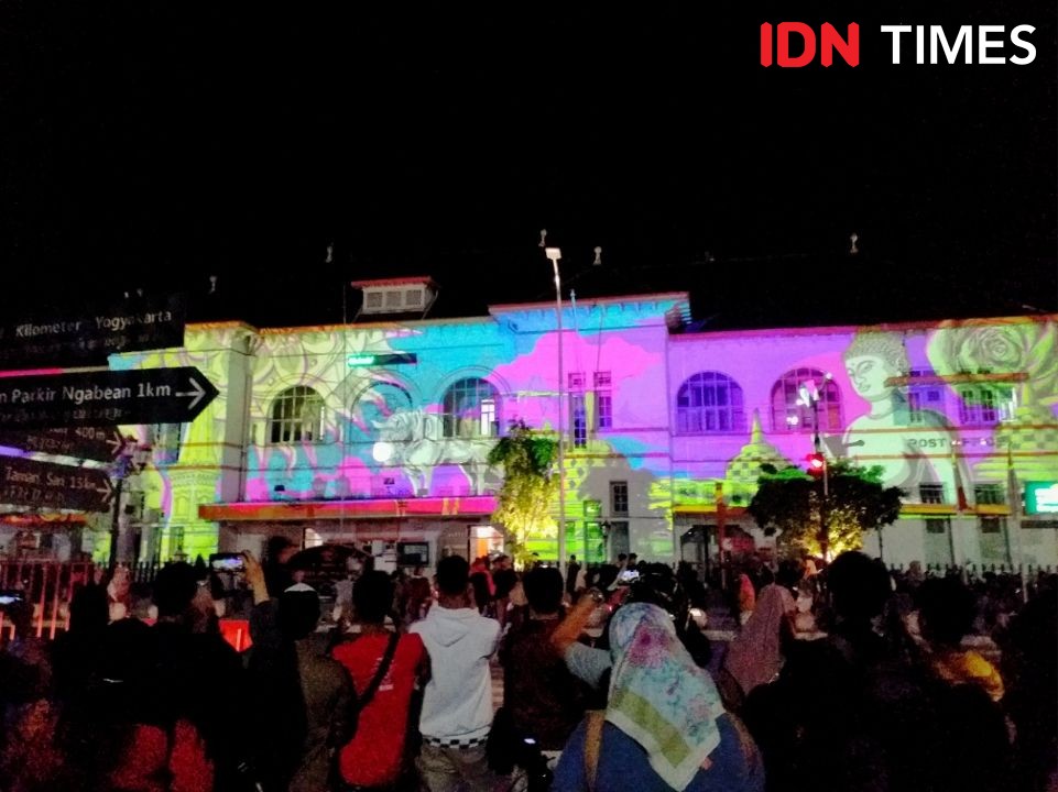 SUMONAR 2019: Saat Kota Yogyakarta Bercerita Lewat Seni Video Mapping