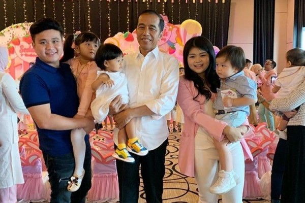 10 Foto Meriahnya Pesta Ulang Tahun Sedah Mirah, Cucu Jokowi