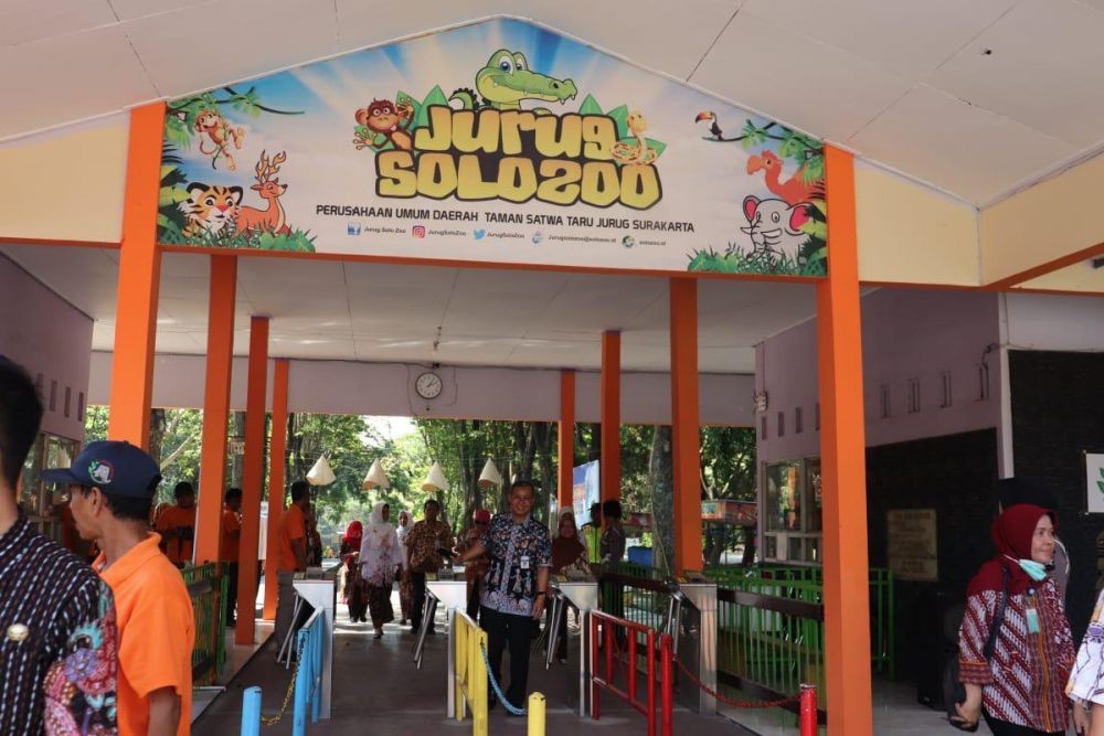 TSTJ Solo Buka, Pengunjung Kebun Binatang Jurug Dibatasi 1000 Orang
