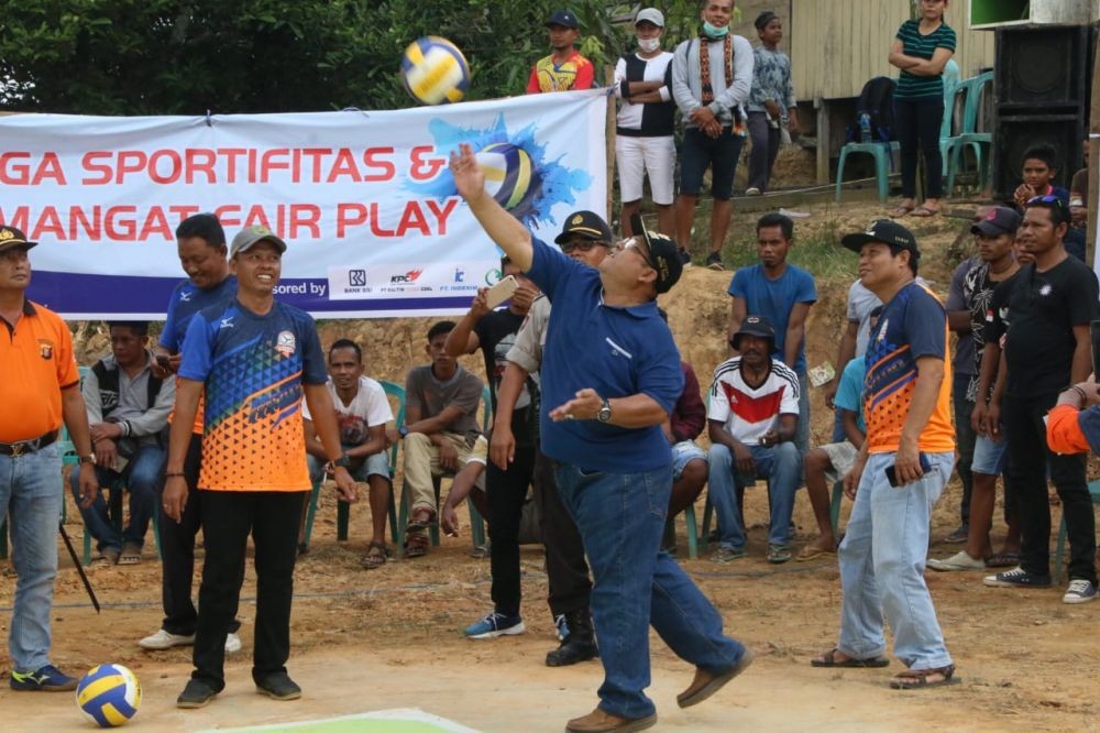 Open Turnamen Bola Volly Bupati Cup 2019 Resmi Dibuka Bupati Kutim