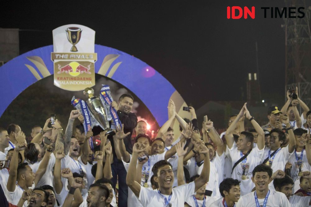 Juara Piala Indonesia, PSM Akhiri Puasa Gelar 19 Tahun