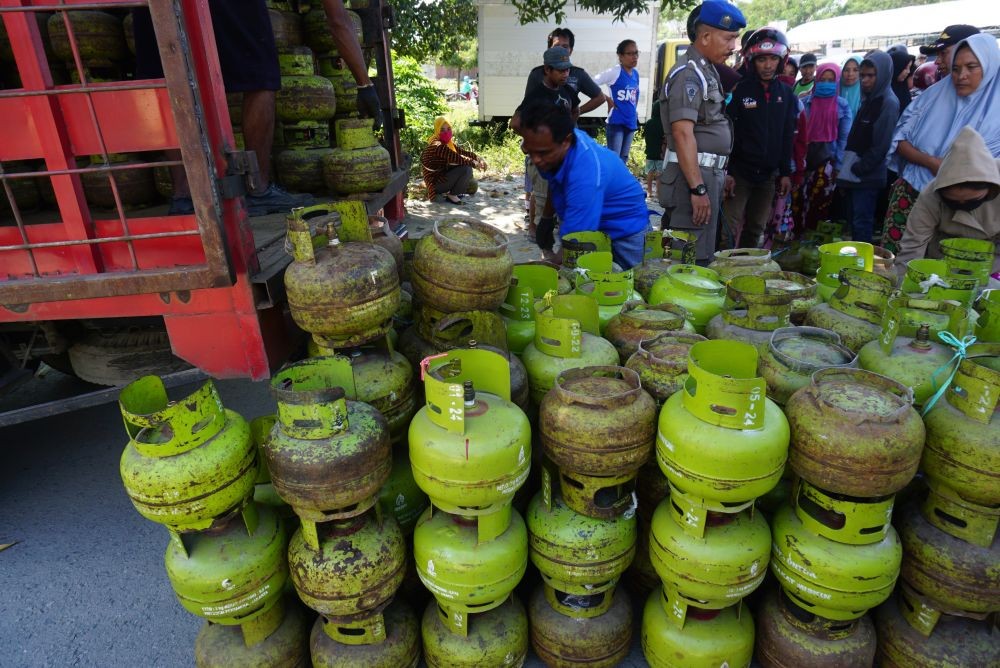 Elpiji Bersubsidi di Bantul Aman hingga Lebaran