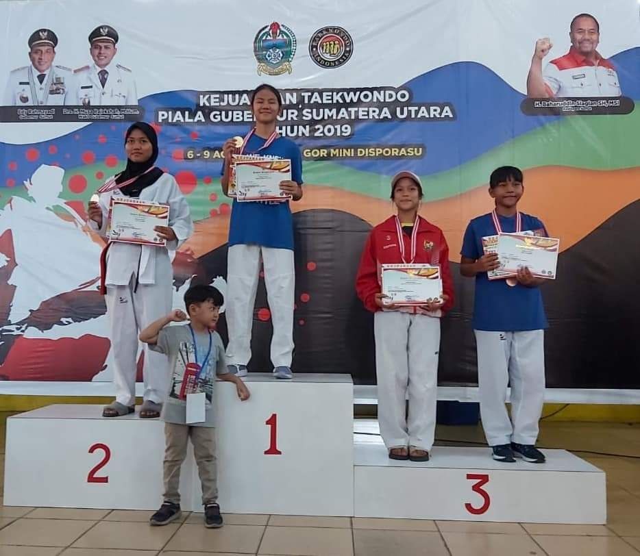 Satu Atlet Putri Taekwondo Siantar Melenggang ke Papua