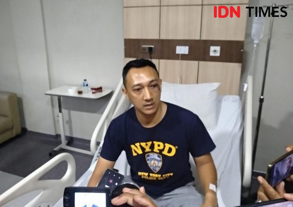 Dikeroyok Geng Narkoba, Ginanjar Kaget Dijenguk Kapolrestabes Medan