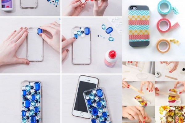 10 Diy Tergampang Biar Phone Case Makin Menarik Bisa Pake Washi Tape