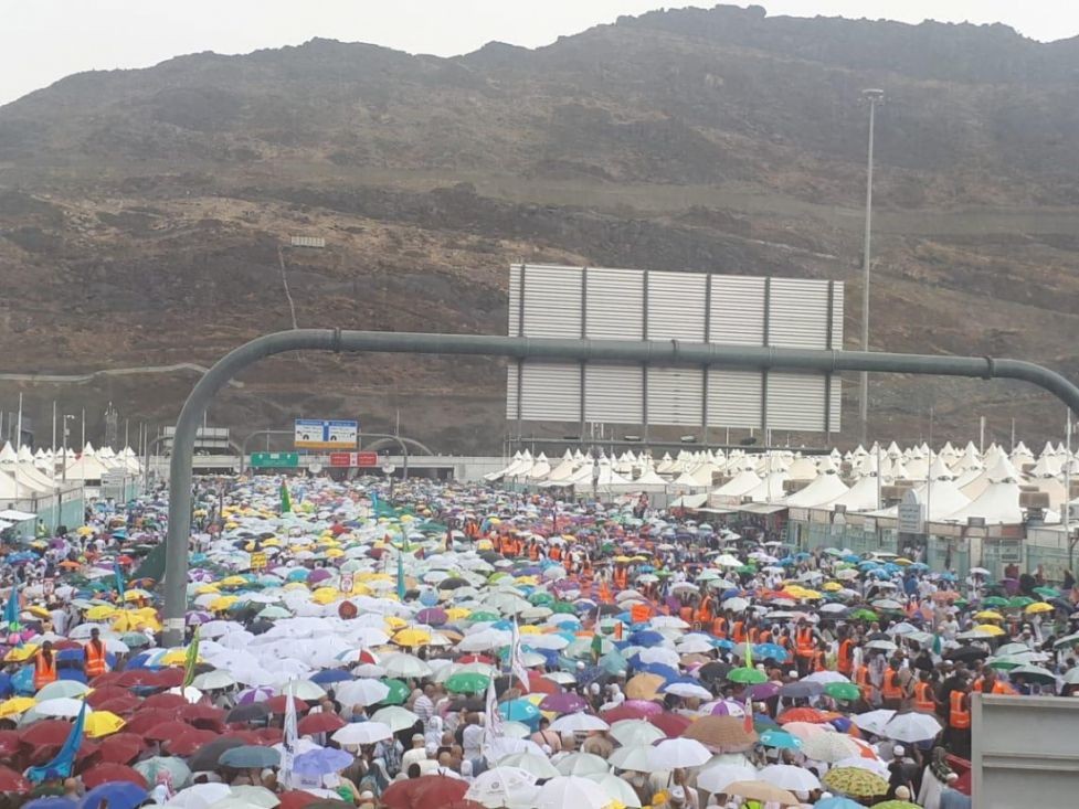 Hujan Deras Landa Mina, Kegiatan Ibadah Haji Sempat Terhenti