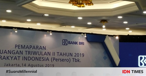 Semester I Bank Bri Raup Laba Bersih Rp16 Triliun