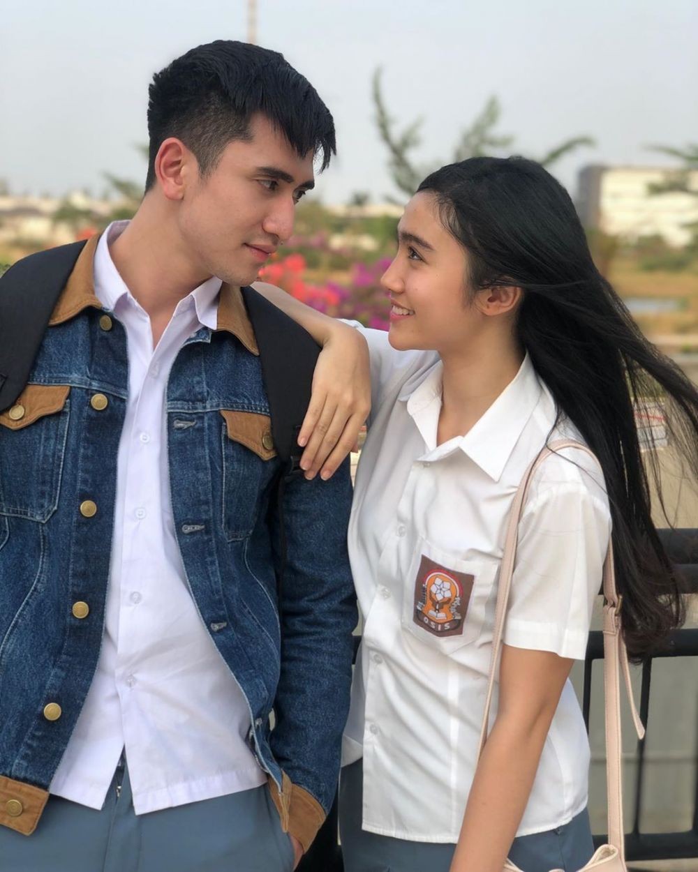 10 Kemesraan Verrel Bramasta & Febby Rastanty saat Main Sinetron Bareng