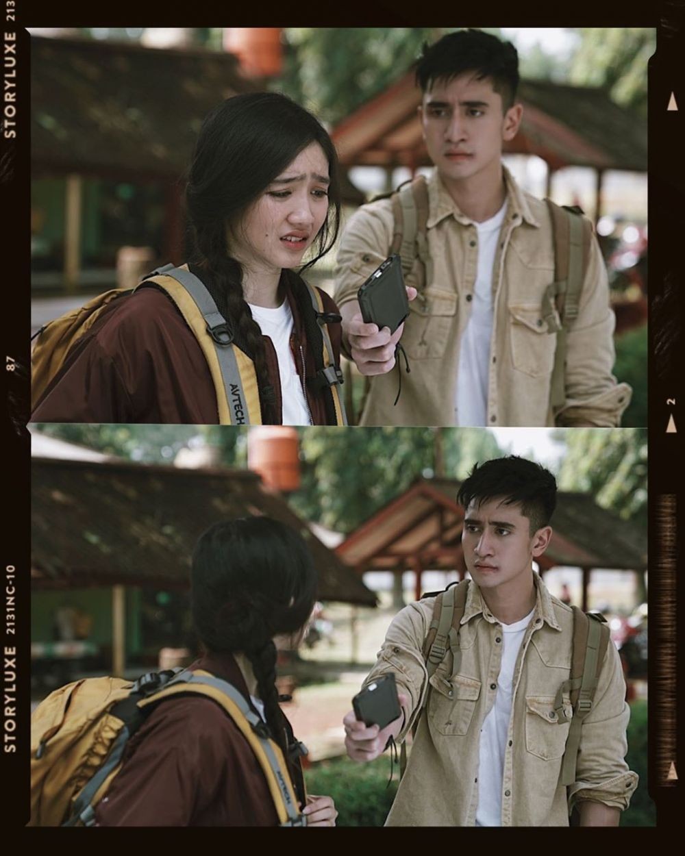 10 Kemesraan Verrel Bramasta & Febby Rastanty saat Main Sinetron Bareng