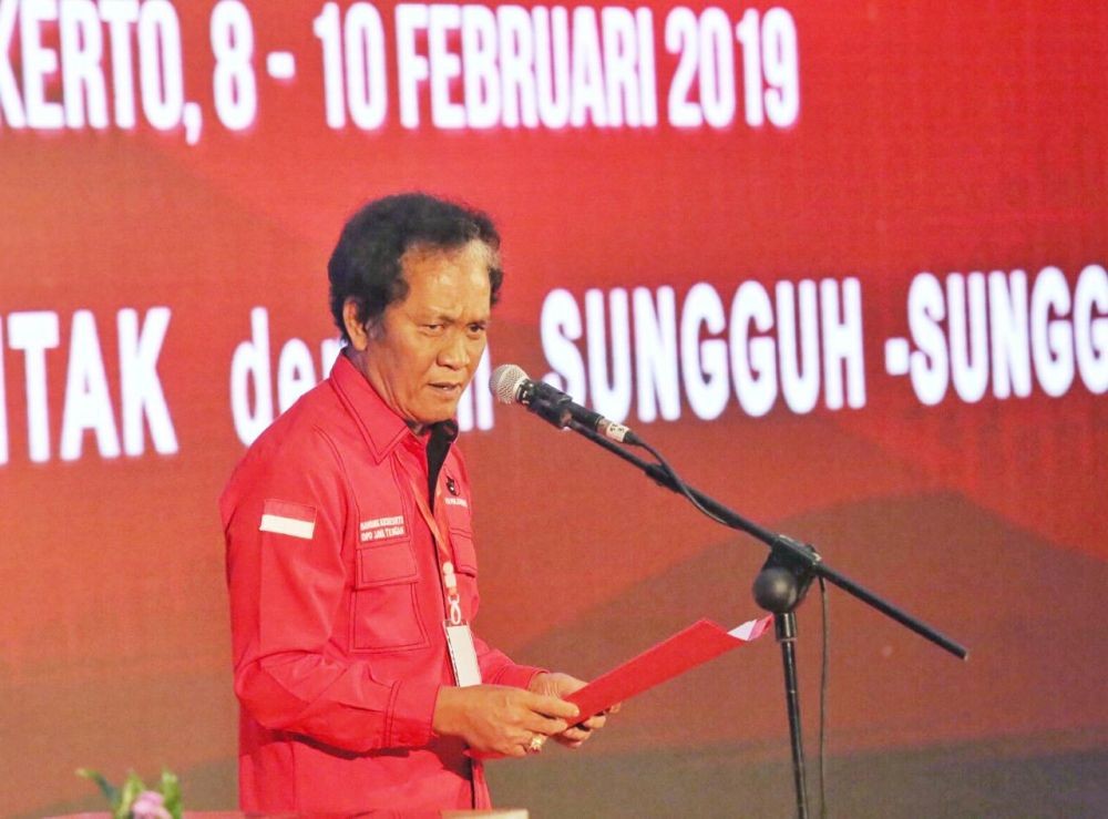 Bambang Pacul Dipastikan Pimpin DPD PDIP Jateng sekaligus Ketua DPP