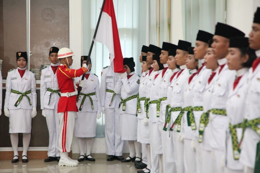 Siswa SMA Negeri 21 Makassar Wakili Sulsel di Paskibraka Nasional 