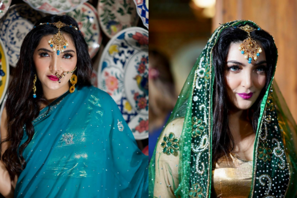 Bergaya ala Artis Bollywood, 10 Foto Memukau Ashanty yang Mirip Kajol