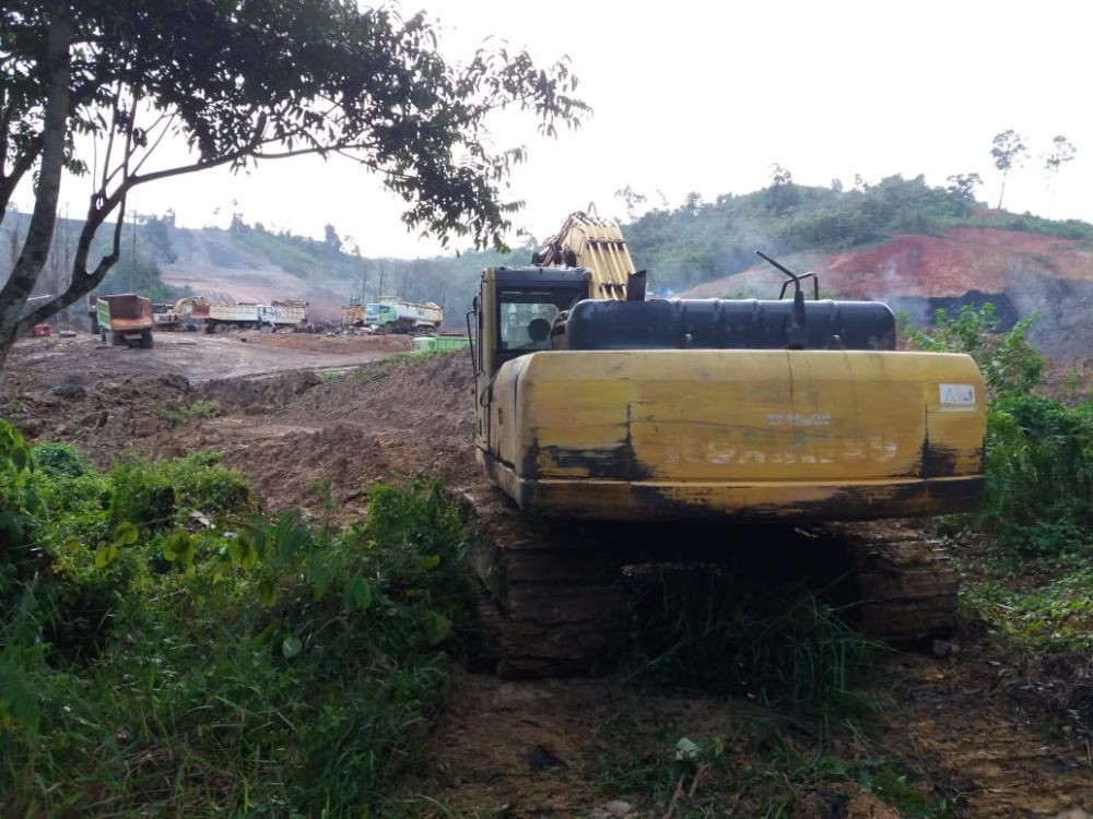 Tambang Batu Bara Ilegal di Samarinda Dibongkar Satuan Polisi Hutan