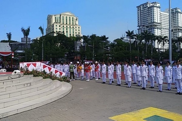 Sempat Tegang, Paskibraka Sumut Dapat Aplaus dari Masyarakat
