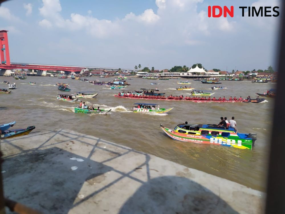 Mengenal Perahu Bidar, Tradisi Perayaan di Hari Ulang Tahun Palembang