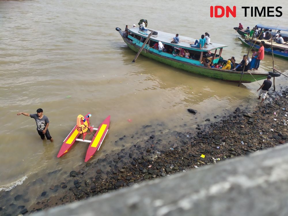 Pemkot Palembang Segera Hadirkan Wahana Sepeda Air di Kambang Iwak