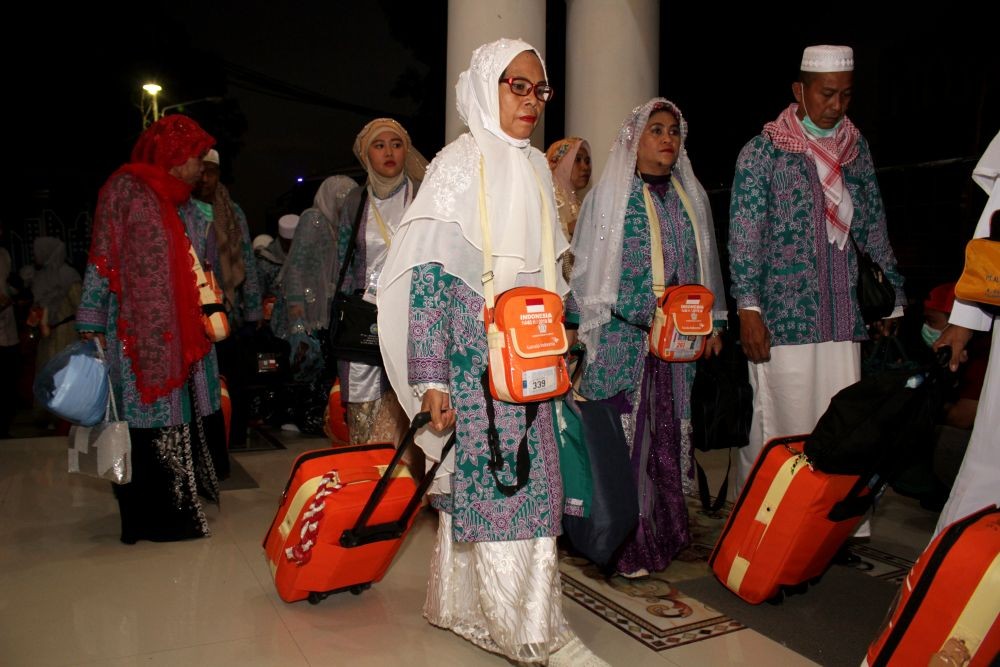 393 Jemaah Haji Kloter 1 Aceh Sudah Terbang ke Madinah