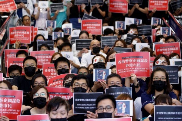 Protes Hong Kong: Twitter Hapus Ratusan Akun Buatan Tiongkok