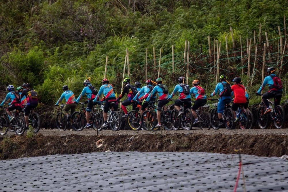Tour de Sinabung, 2 Ribu Pebalap Sepeda Bakal Ikut Serta