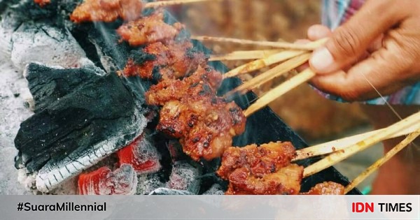  Resep  Mudah Bikin Sate Babi  Dagingnya Lembut  dan Nikmat