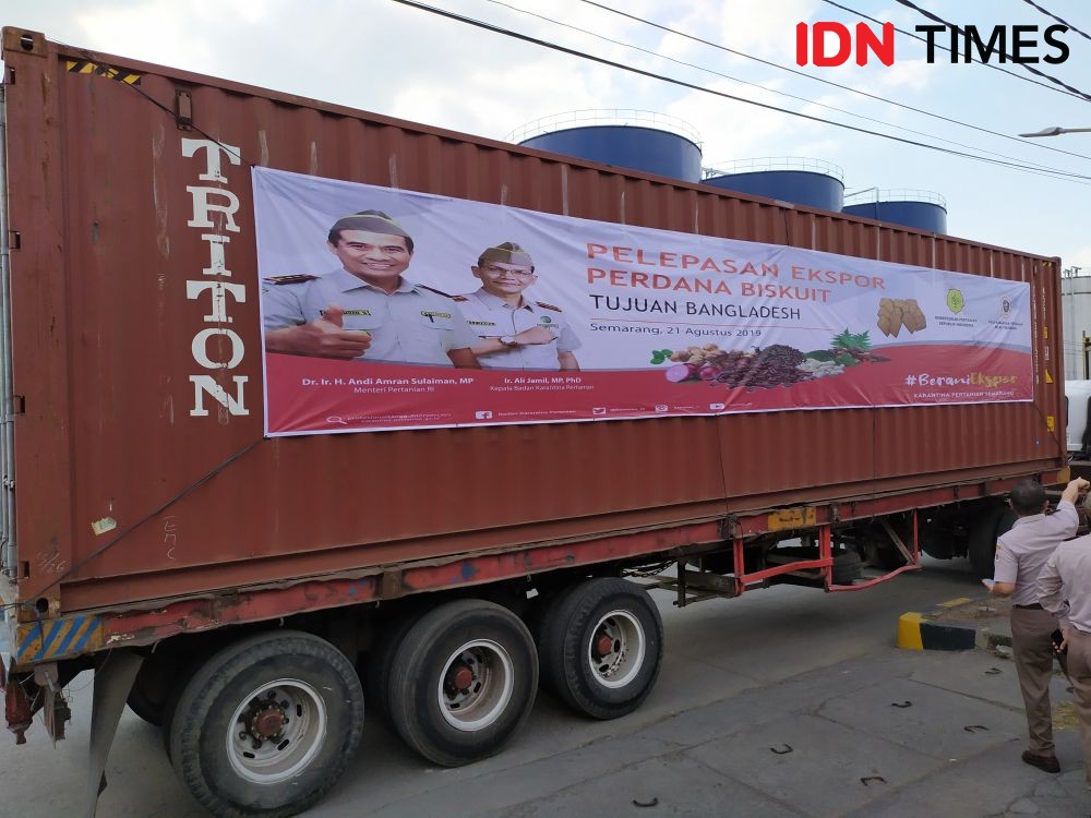 Jawa Tengah Ekspor Perdana Biskuit ke Bangladesh, Nilainya Rp5,3 M