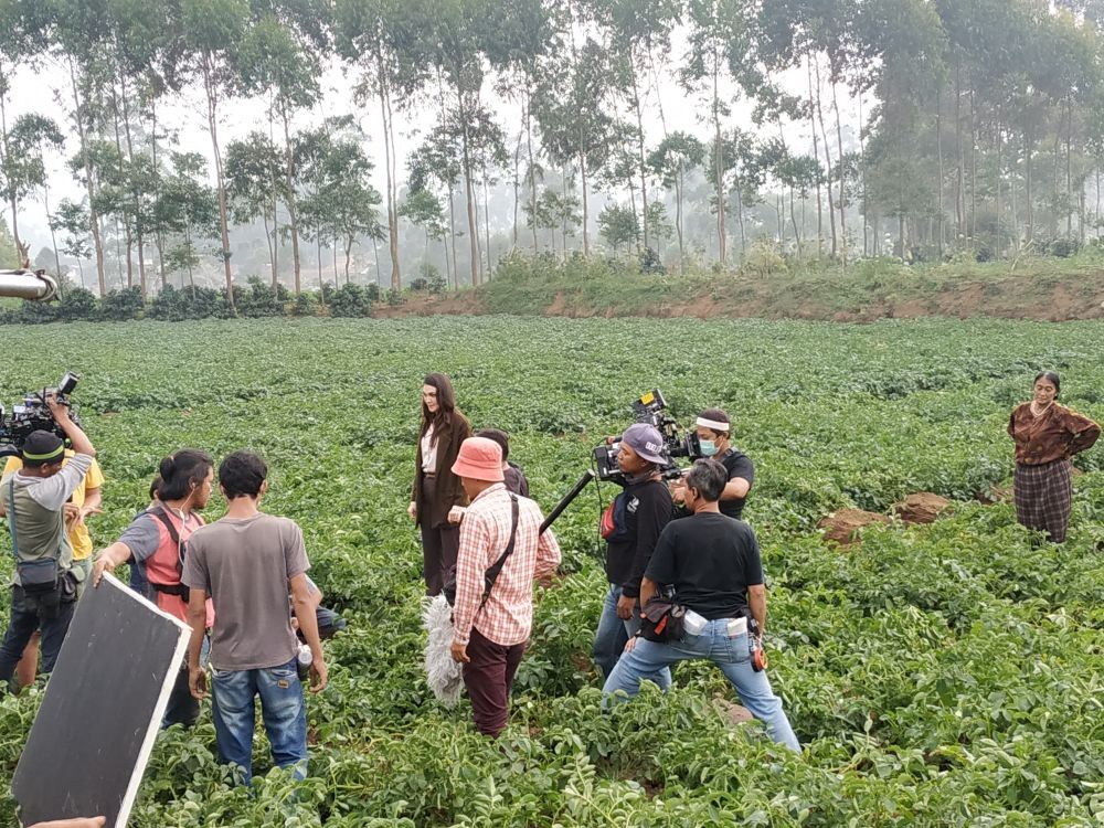 Syuting Film Rumah Kentang Ambil Suasana Perkebunan di Pangalengan