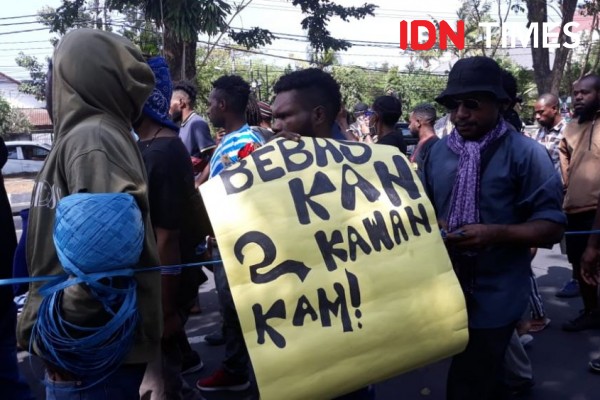 Gelar Aksi di Denpasar, IMMAPA: Harus Tahu Bangsa Papua Dianeksasi