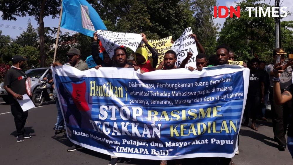 Gelar Aksi di Denpasar, IMMAPA: Harus Tahu Bangsa Papua Dianeksasi