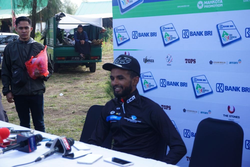 Pebalap Asal Eritria Jadi Juara Etape Empat Tour D'Indonesia