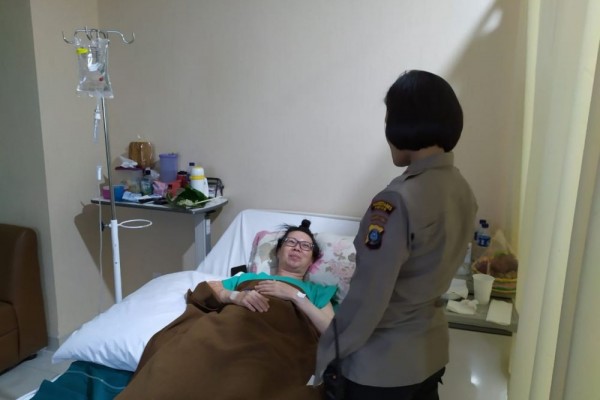 Terseret di Aspal, Korban Jambret Dekat Kantor Polisi Mulai Pulih