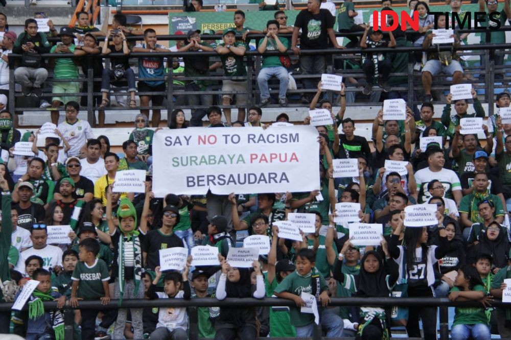 Ini Momen-momen Penuh Respect dalam Partai Persebaya vs Persija