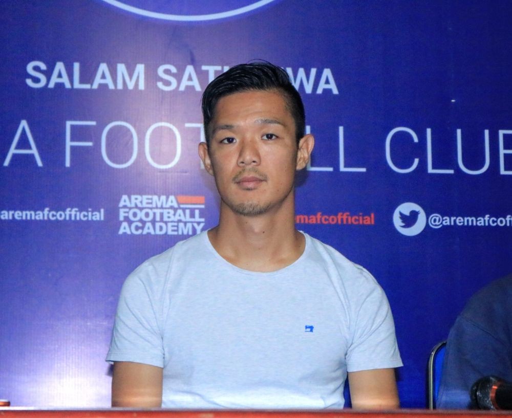 Arema FC Resmi Perkenalkan Gelandang Baru Asal Jepang 