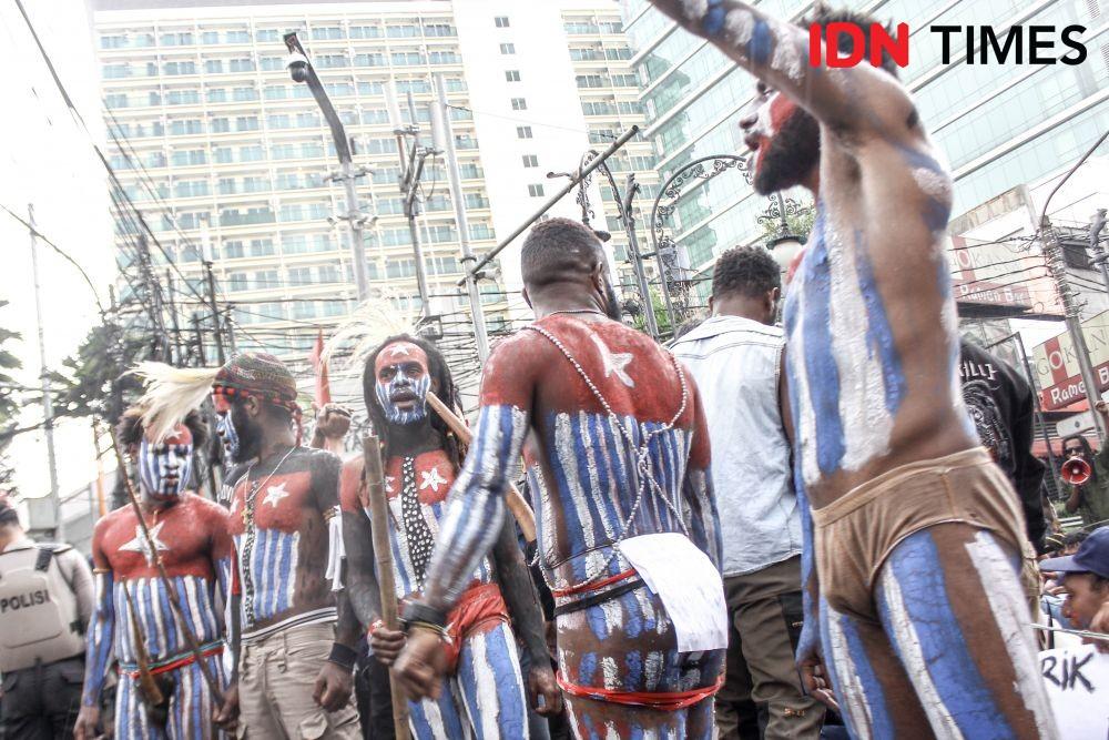 [FOTO] Mengikuti Aksi Mahasiswa Papua di Bandung