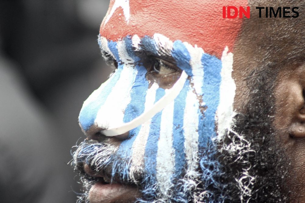 [FOTO] Mengikuti Aksi Mahasiswa Papua di Bandung
