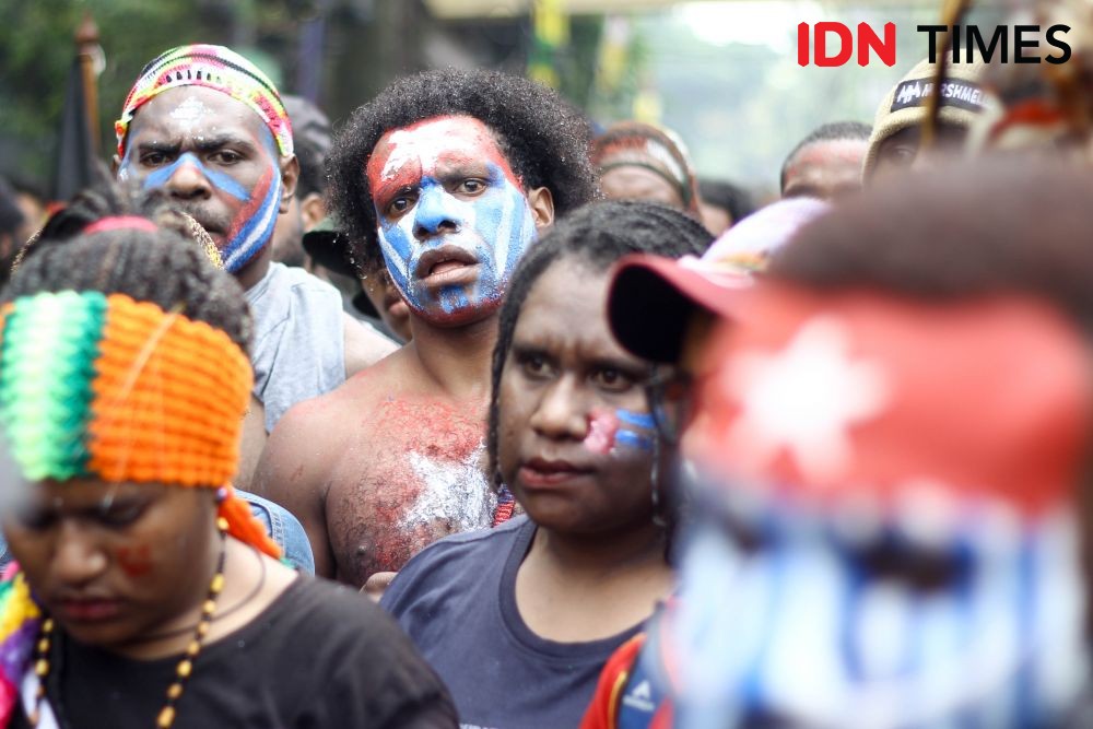 [FOTO] Mengikuti Aksi Mahasiswa Papua di Bandung