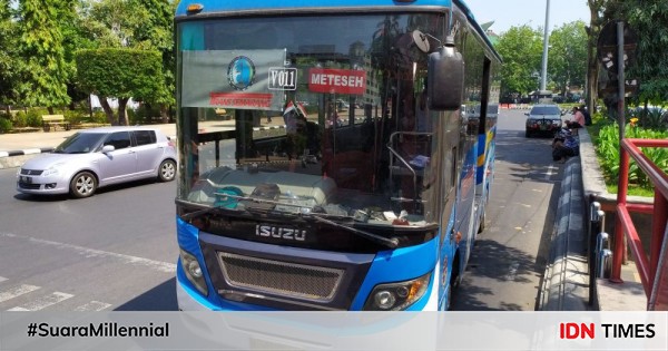 Gas Buang Bus Brt Trans Semarang Dikeluhkan Ganjar Itu Bus Apa