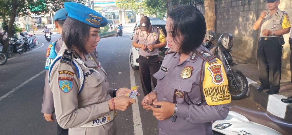Kena Razia Provos, Oknum Polisi di Bali Tak Bawa Surat-surat Kendaraan