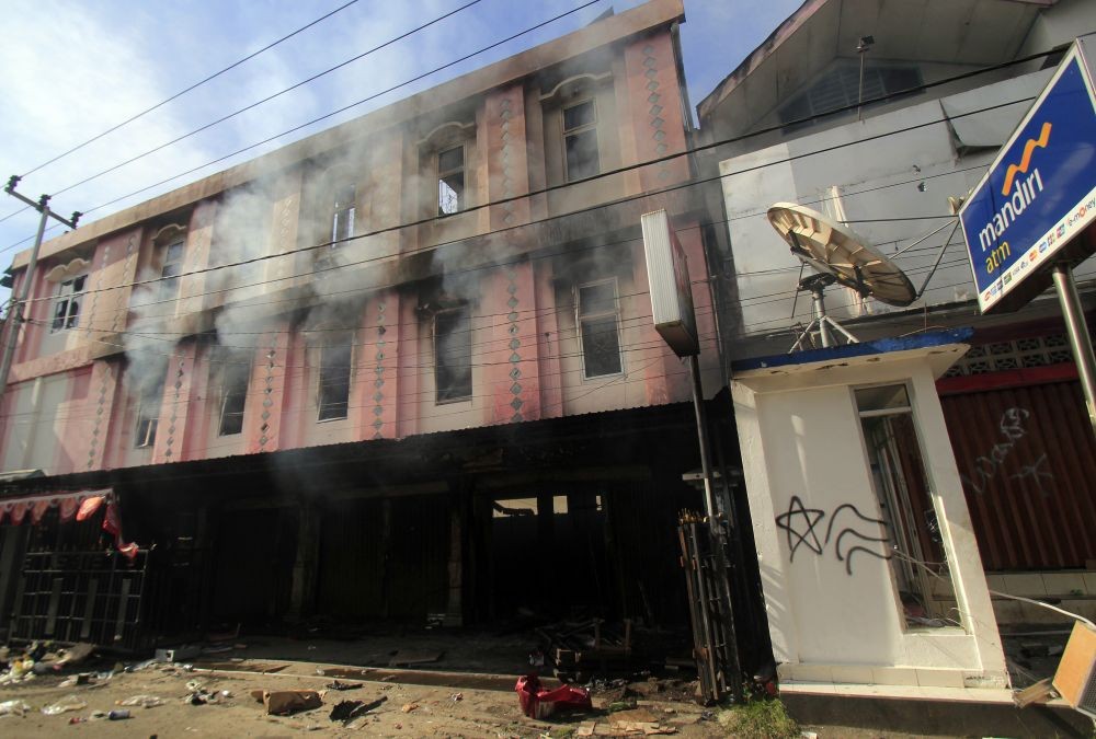 Disambar Api Sisa Pembakaran Sampah, Kamar Jenazah RSUD Ludes Terbakar