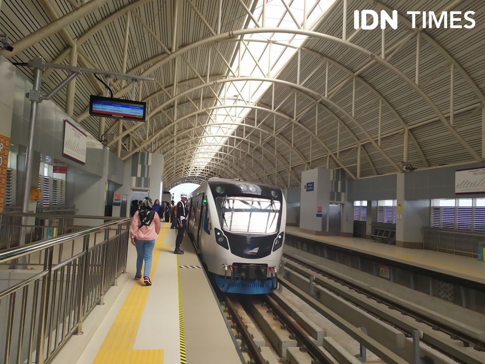 Penumpang LRT Palembang Mulai Naik, KAI Tambah Jumlah Perjalanan