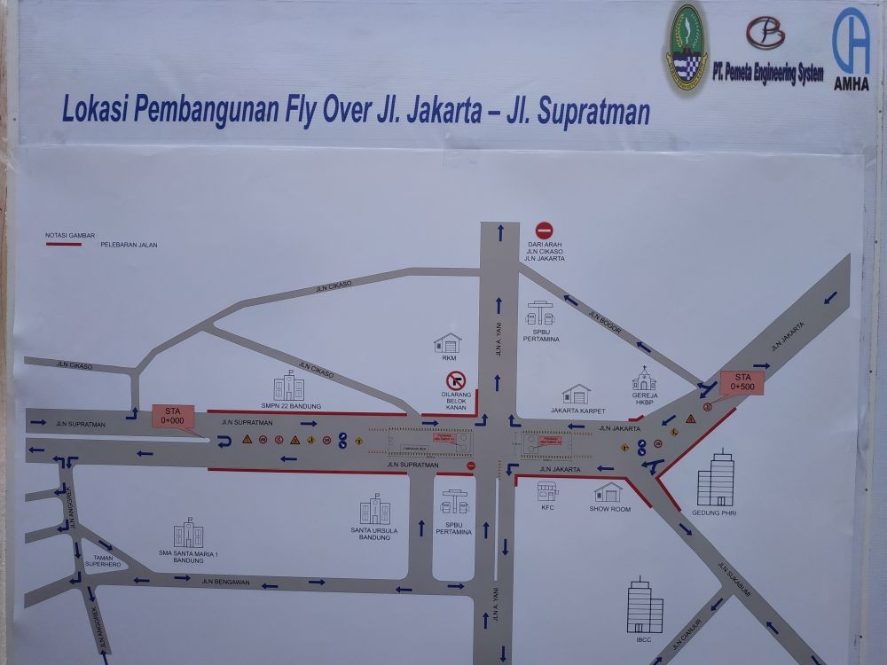 Hindari Kemacetan Jalan Jakarta Imbas Proyek Flyover